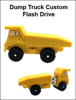 Dump Truck Flash Drive
